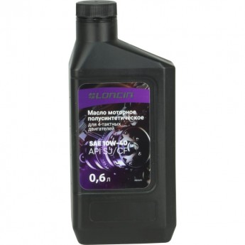 Полусинтетическое моторное масло LONCIN 4T SAE 10W-40 API SJ/CF